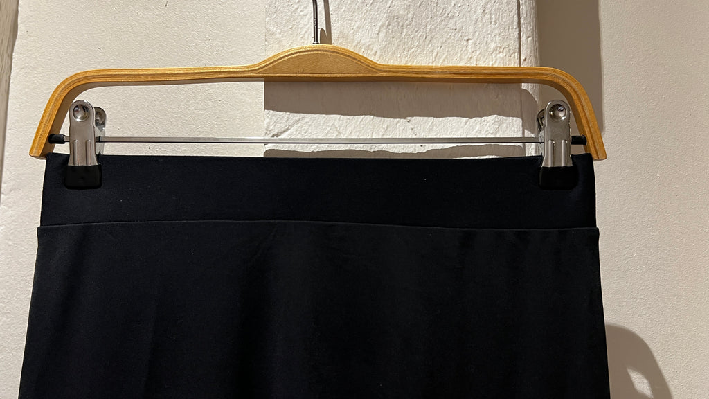 Classic black tights with feet